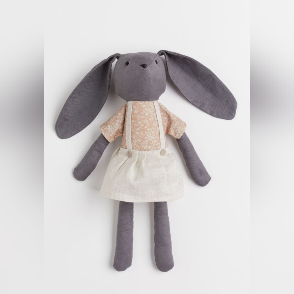 Stuffed rabbit doll